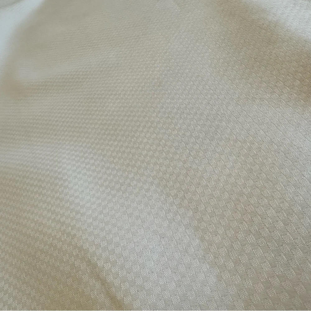 Portico luxury linens. Set of two ivory euro shams